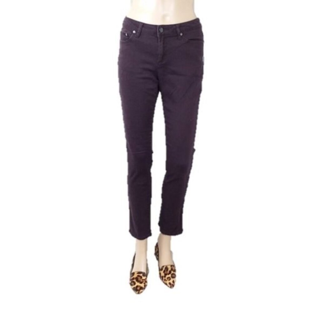 Kenneth Cole New York Purple Skinny Jeans